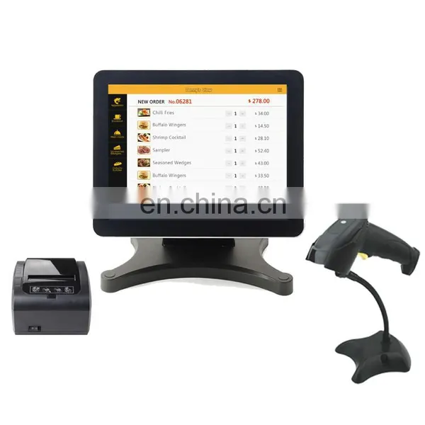 12'' Touch Screen All in One POS System/cash Register/cashier POS Machine for Sales photo-2