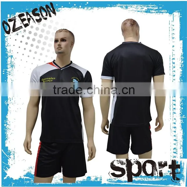 Short Sleeve Football Jersey With Collar, Football Jersey Factory photo-2