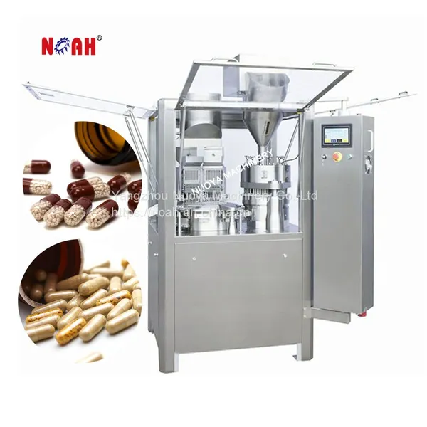 NJP-3800 Машина для вертикальной фасовки капсул для массового производства фармацевтического протеинового порошка автоматическая