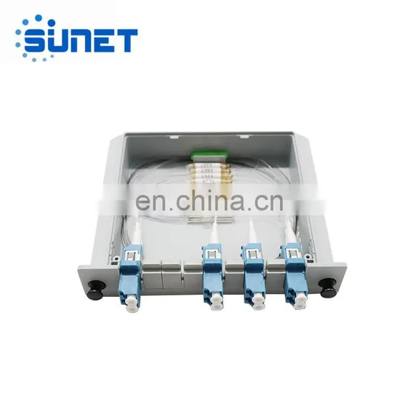 Single Fiber 1270-1410nm 8CH Mux/Demux CWDM 100GHz 8 Channels Lgx Box CWDM photo-3