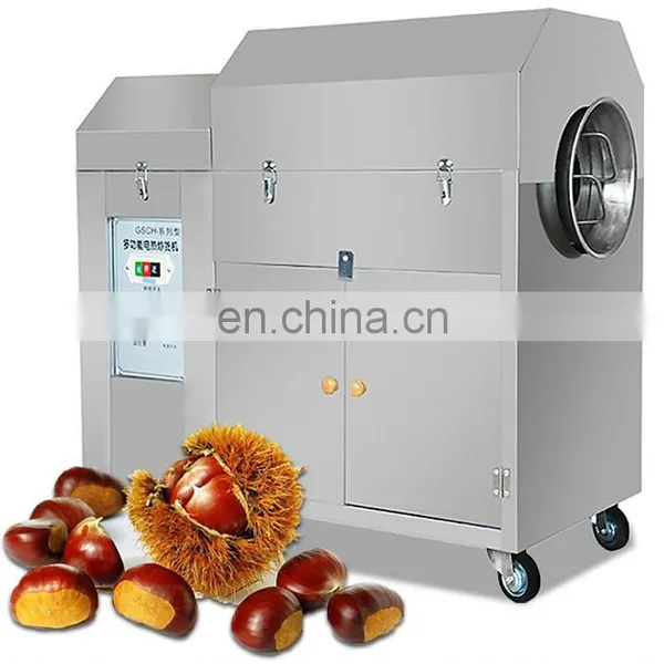 Stainless Steel Multi-function Rotary Peanut Roasting Machine/Peanut Electric Roaster Machine for Sale photo-2