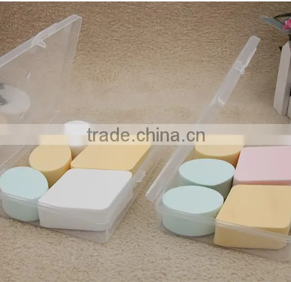 Colorful Oval and Diamond Shape Makeup Sponge Cosmetic Powder Puff photo-6
