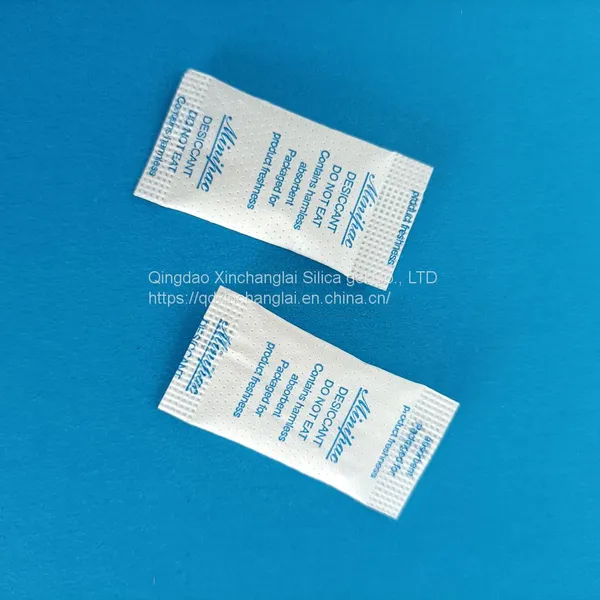 0.5g Silica Gel Desiccant ISO9000 Certification Health Products Desiccant photo-4