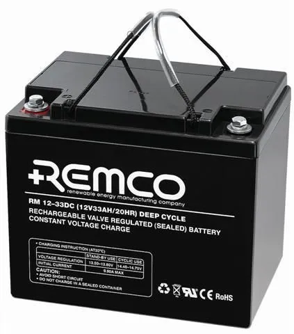 German REMCO Battery Diesel Generator Battery RM 12-120 Built-in Battery 12V120Ah Industrial Grade