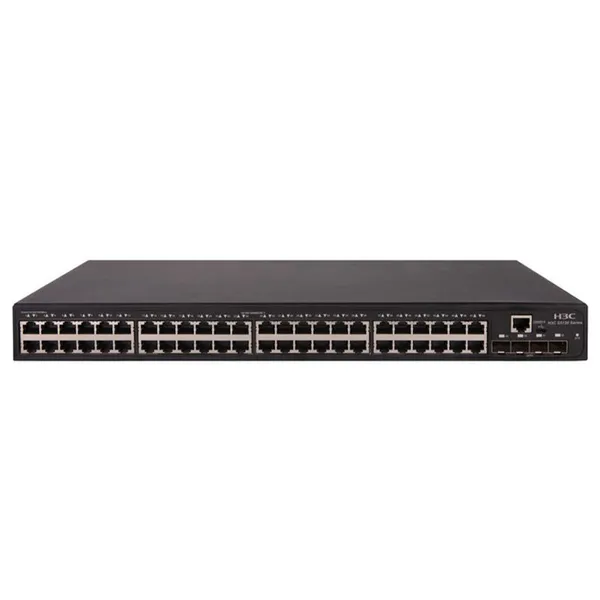 H3C LS-5130S-52S-PWR-EI-AC-R Enterprise POE Switch - 48 Gigabit Ethernet + 4×10G SFP Fiber Uplink Ports‌, Layer 2/3 Managed Switch