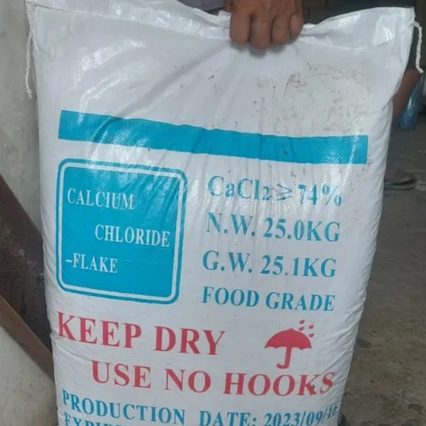 Industrial Grade 96% Calcium Chloride Flakes Powder 74% 77% 94% Dihydrate Anhydrous Food Grade Salt Snow Melting Agent photo-3