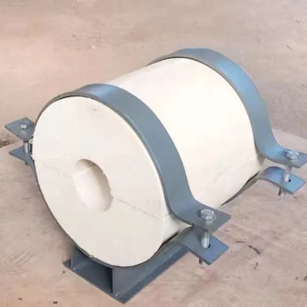 Long Heat Transmission Network Steam Overhead Sliding Vermiculite Insulation Pipe Support photo-5