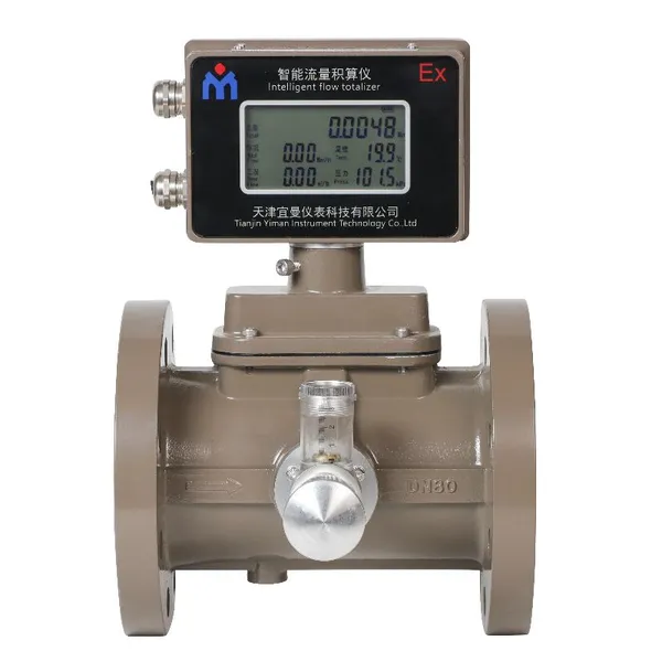 Petroleum and Chemical Industry RS485 Turbine Gas Flowmeter for LPG CNG photo-3