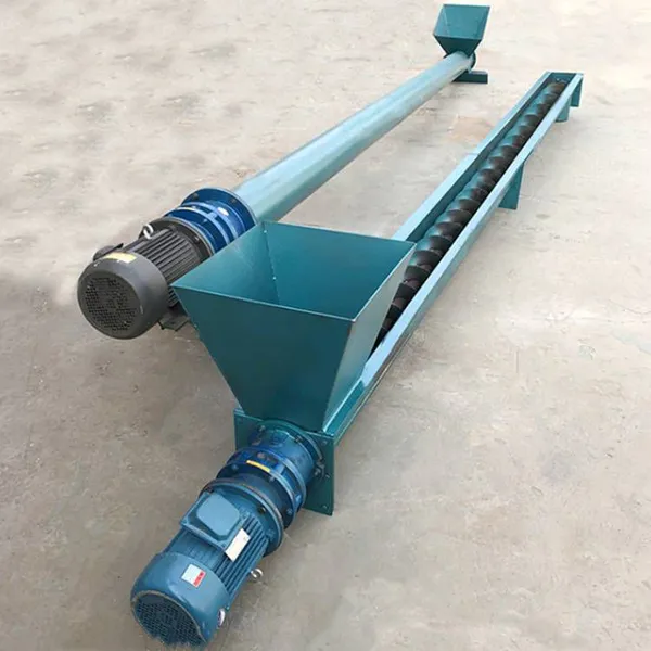 165 Round Tube Feeder, Leaf Thickened Coal Ash and Cement Powder Elevator, Stainless Steel Screw Rice Feeder photo-2