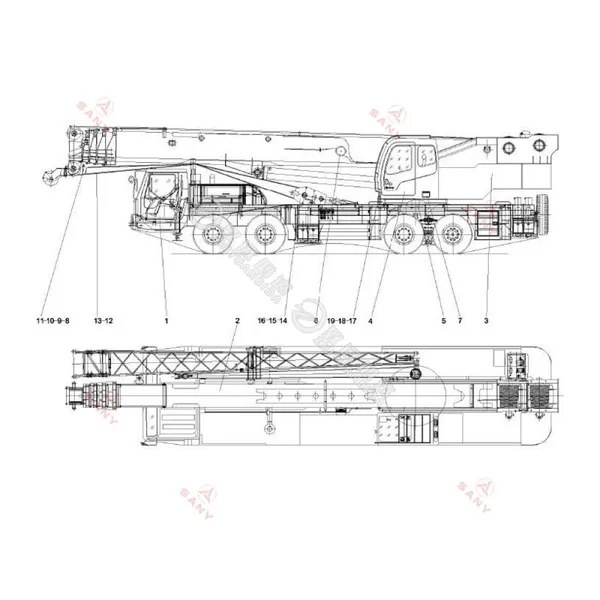 Genuine & OEM Spare Parts Catalog SANY Crane Parts Name for SANY Cranes photo-2