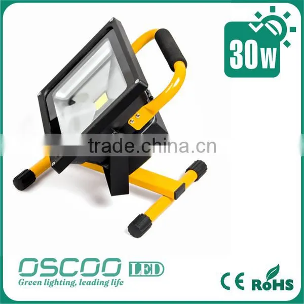 Hot Epistar Cob Led Chip Potable With Handle and Base 2 Years Warranty Chargeable Working Light photo-2