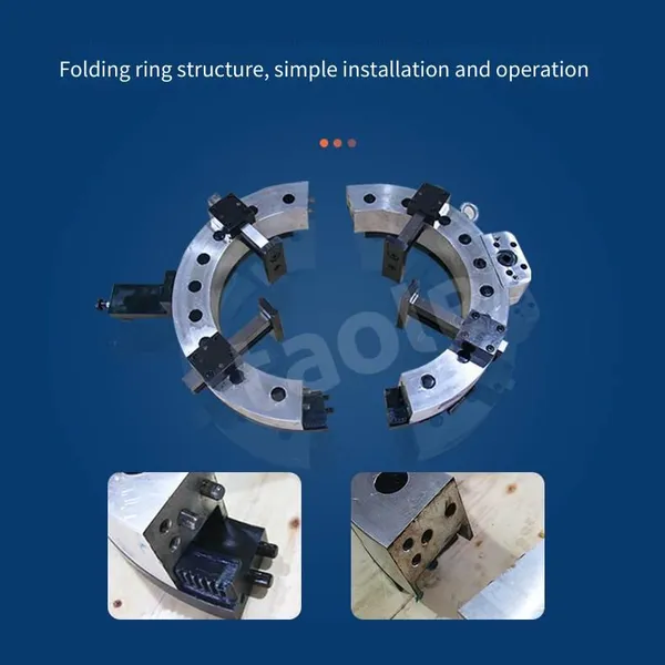 Top-89 Beveling Machine, Top-168 Pneumatic External Clamp Pipeline Beveling Machine, Petroleum Pipeline Beveling Cutter photo-4