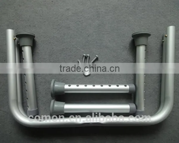 Adjustable Aluminum Shower Stool With Backrest photo-4