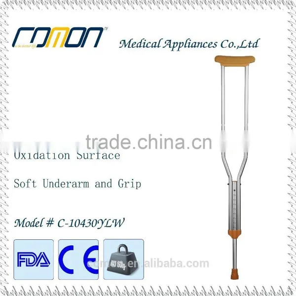 Crutch in Style With These Colored Crutches. Available in Any Color. Epoxy-coated Underarm (or Axillary) Crutche photo-2