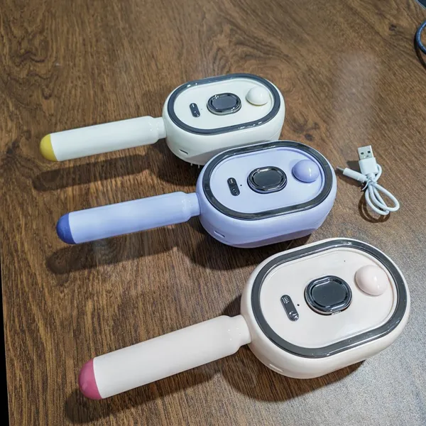 Market Hot-Selling Care Essential Oil Atomization Self-Cleaning Electric Head Massage Comb Scalp Massage Brush Air Cushion Comb