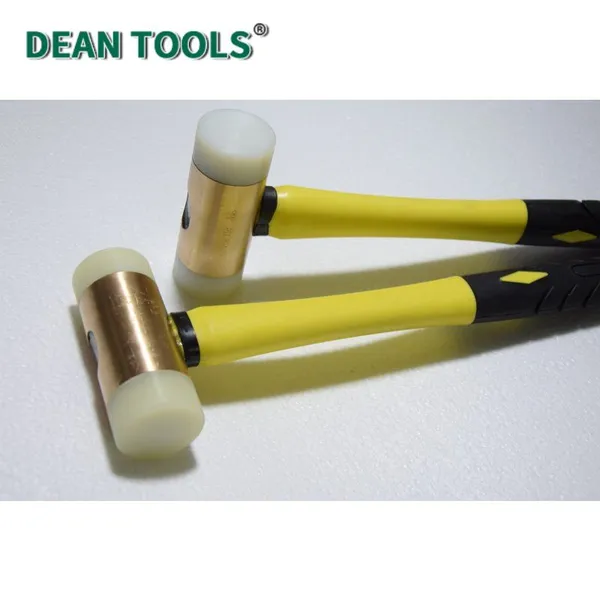 Non-Sparking Nylon Hammer, 1000g Head Weight,Total Length 400 Mm, Non-Sparking & Non-Marring photo-4