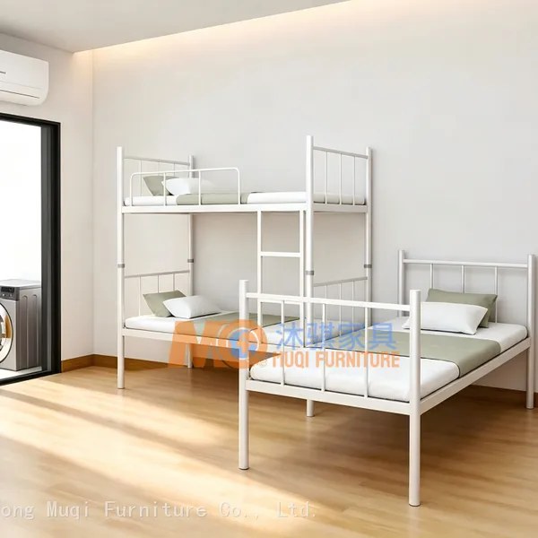 Convertible Metal Bunk Bed for School Dormitory and Student Accommodation