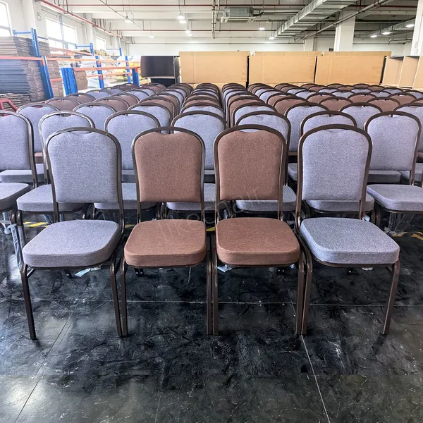 Premium Stackable Iron Frame Thick Padding 5 Years Warranty SGS TUV Intertek Certified Banquet Chairs photo-4