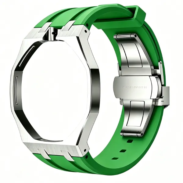 New Design AP Swatch Band Silicone Strap Metal Case Audemars-Piguet Collaboration Watches