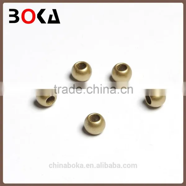 // Latest Design Golden Round With Hole Alloy Beads // Garment Beads Accessories // photo-5