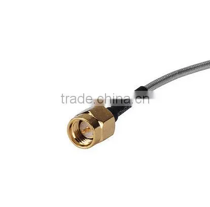 China Supplier N Female 4-hole Panel to SMA Male RA Pigtail Cable RG405.086 photo-5