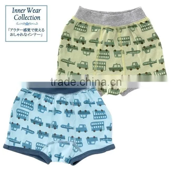 100% Cotton Underwear Infant Products High Quality Boxer Pants for Baby Boys Wholesale Cute Car Pattern photo-3