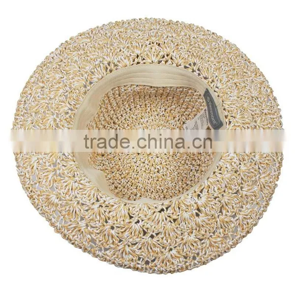 Handmade New Custom Short Birm Straw Boater Hat photo-5