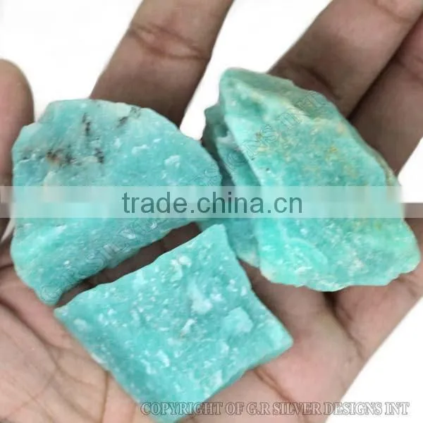 Amazonite Rough for Sale,gemstone Wholesale India,uncut Rough Gemstones photo-5