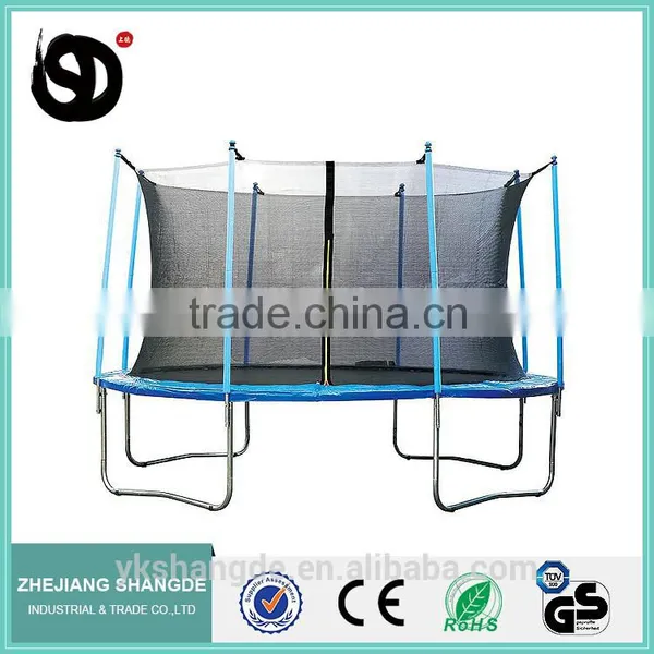 14ft Amusement Trampoline Jumping Bounce Mat With Child Safety Net photo-5