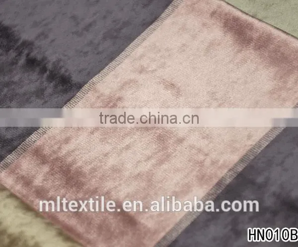 Velvet Curtain Fabric Textile/100% Polyester Fabric photo-3