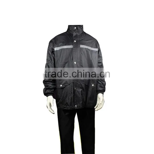 Outdoor Reflective Split Working Duty Raincoat XL Motorcycle Riding Suit Thickening photo-4