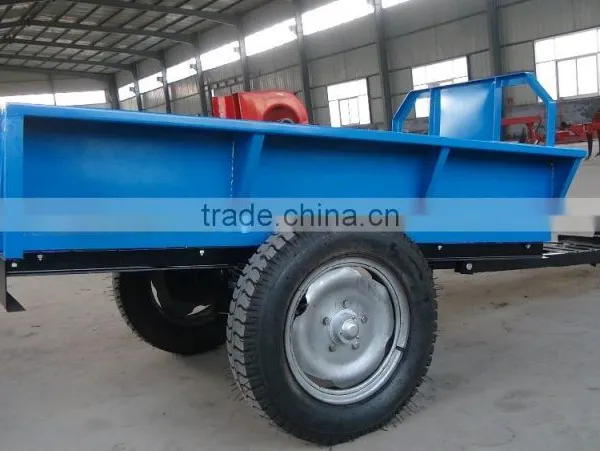 Mini Walking Tractor Trailer, Walking Tipping Back Trailer photo-5