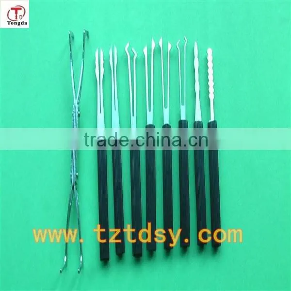TD T20pc Open Kit Ocksmith Tool, Lock Pick KLOM 20 Hook Picks photo-4