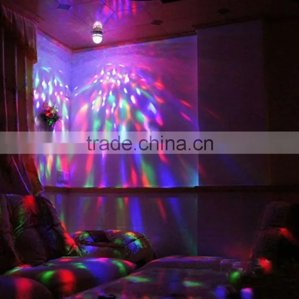 High Quality Multi-color Rotating LED Disco Light for Party Bar KTV photo-4