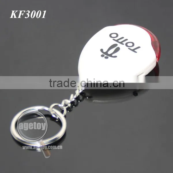 Promotional High Quality Anti-Lost Finder Sensor Alarm Whistle LED Light Electric Keychain Keyfinder photo-6