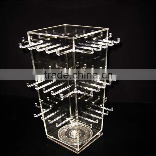 Porcelain White Acrylic Jewelry Display Stand,lucite Necklace Display Racks,perspex Countertop Display Stand photo-5