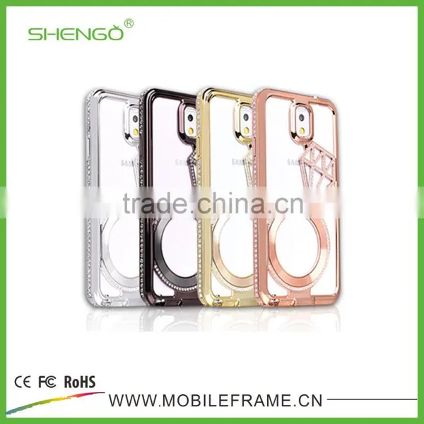 Luxury Diamond Aluminum Case for Samsung Galaxy Note 3