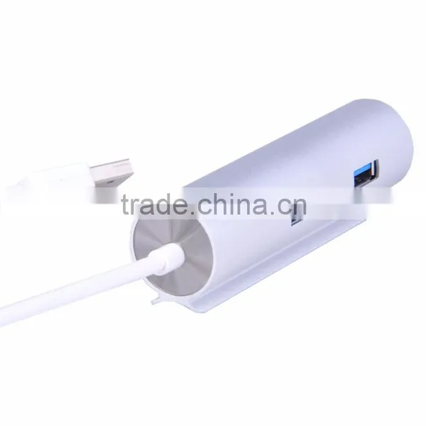 OEM 4 Port Portable USB 3.0 Hub With Power Switch for Ultra Book, MacBook Air, Windows 8 Tablet PC photo-6