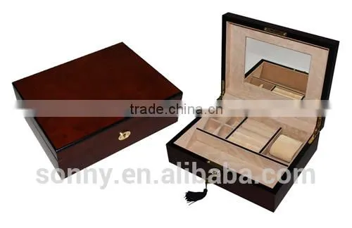 Small Jewelry Box Drawer Handles,velvet Jewelry Box,wooden Jewelry Box Wholesale photo-4