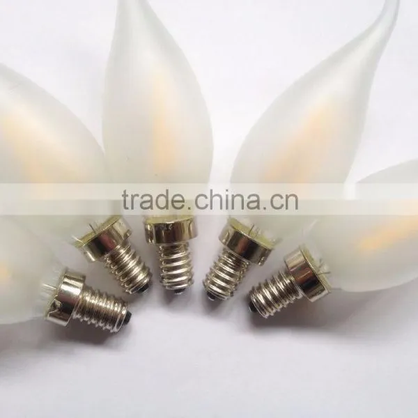 E14 Led Candle Filament Bulb Lights Dinner photo-2