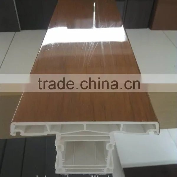 JiNan LuMei Pvc Profiles Window Profile White Color ASA/PMMA/PVC-U photo-3