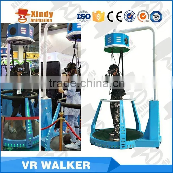 360 Degree Interactive Game Oculus VR Treadmill 9d Cinema Electrical Motion Platform Supplier's Choice photo-2