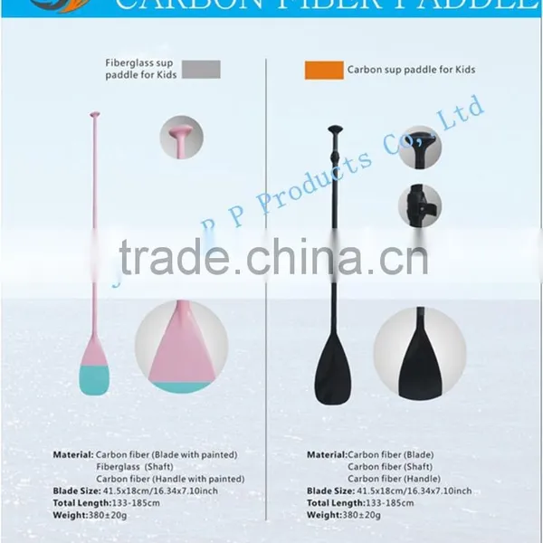 Lightweight and Amazingly Strong Carbon Fiber Paddle Shaft / Fiberglass Paddle Blade / Fixed Length Carbon Fiber Paddle photo-2