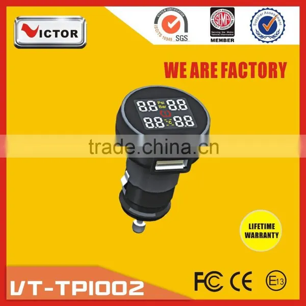 Wireless Car Tpms With Accurate Data Display on LCD Screen photo-2