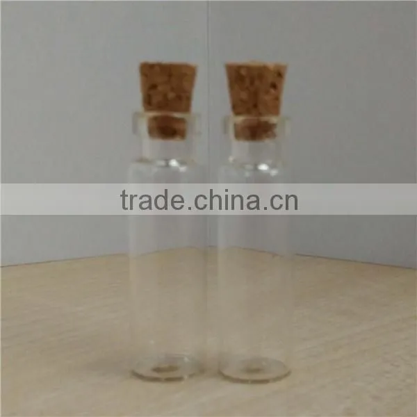 Small Bottle, Glass Bottle, Mini Bottle With Cork