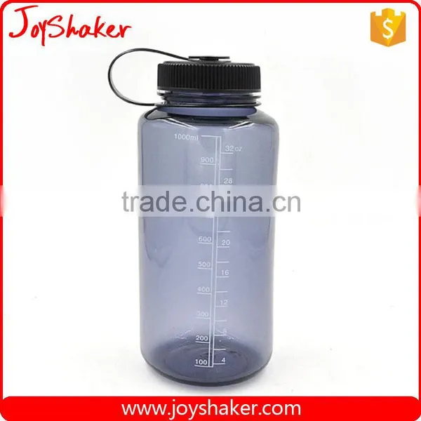 Translucent Black Portable Tritan Water Bottle BPA Free From JoyShaker,32-Ounce photo-5