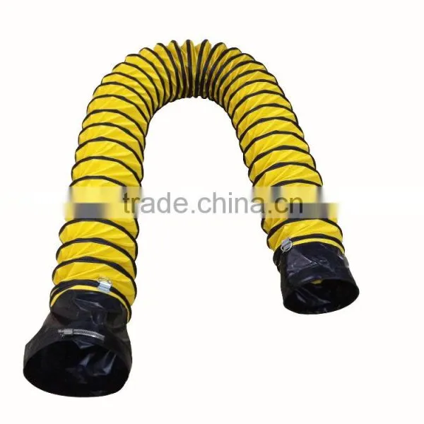 4inch PVC Fire Resistant Flexible Duct Hose photo-3