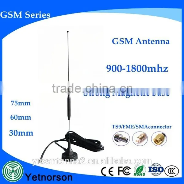 CE Proved 12cm Magnetic Gsm 3g Antenna Huawei Usb 3g Modem With External Antenna 3g photo-2