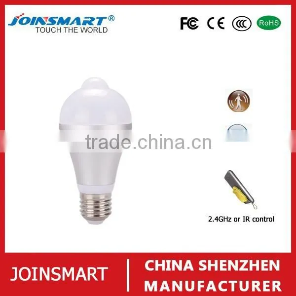 Indoor Lighting System LED Light Motion Sensor Light Bulb