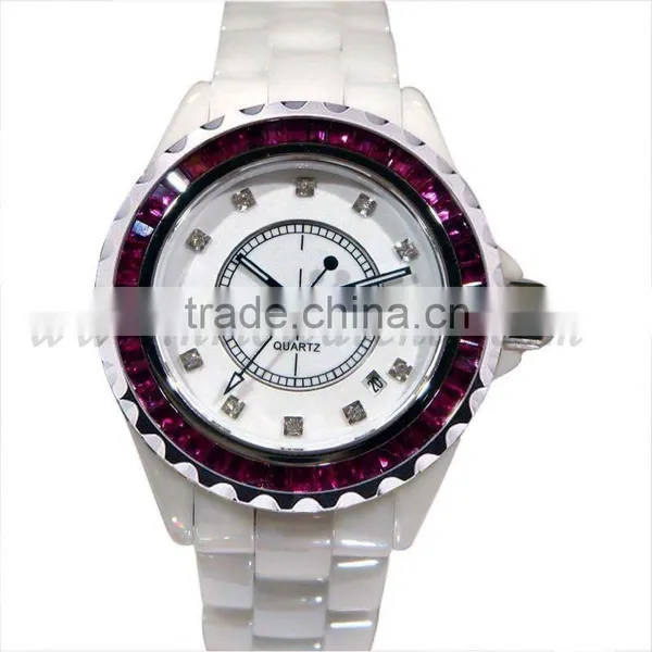 White Ceramic Watch